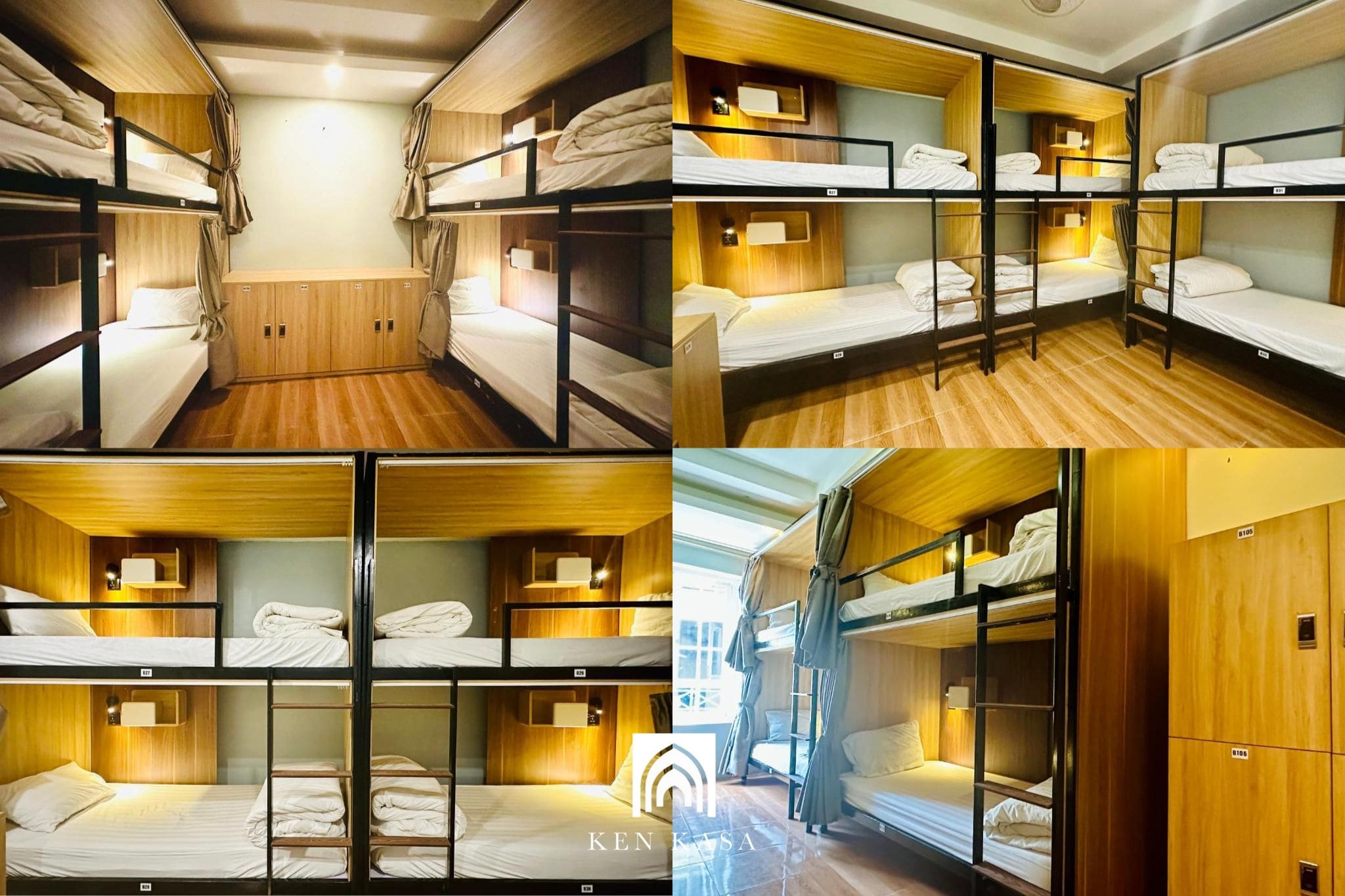Các phòng dorm được trang bị đầy đủ tiện nghi 